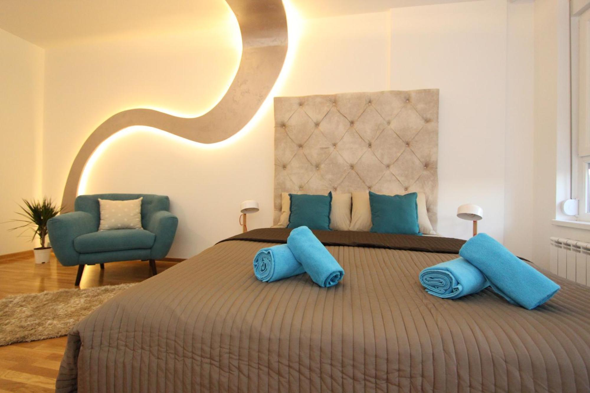 Riviera New Belgrade Apartment, Parking 5 Eur Per Day Exterior foto